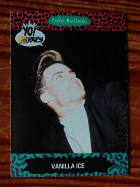 Vintage Yo MTV Raps (w/ Pro Set) 1991 Trading Card